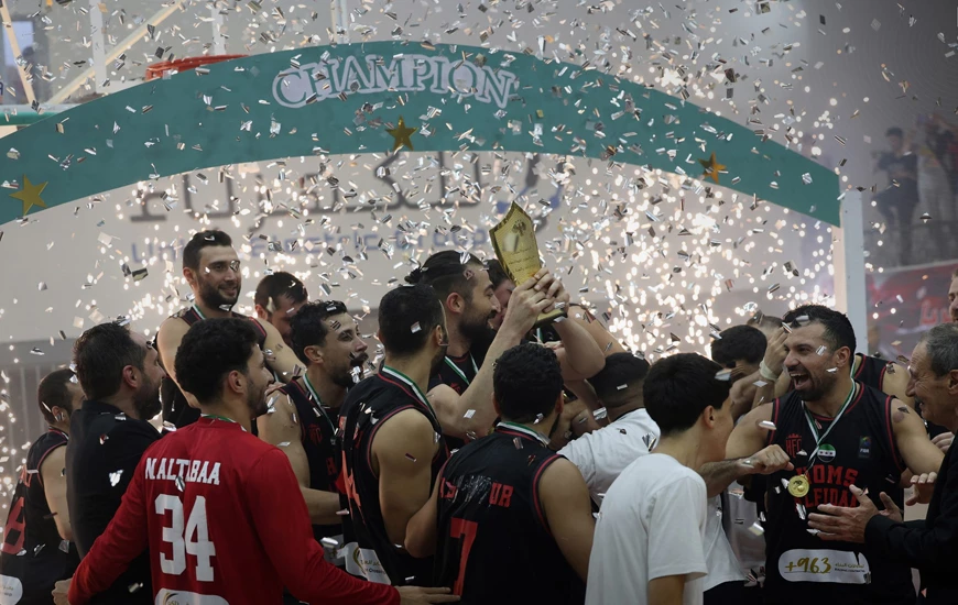 حمص الفداء يتوج بلقب بطولة درع وزارة الرياضة والشباب لكرة السلة